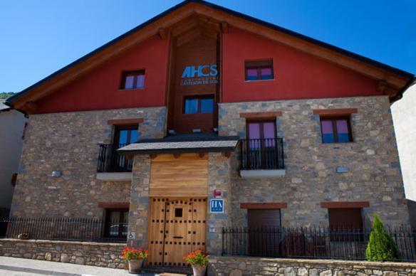 Apartahotel Castejón de Sos Exteriör bild